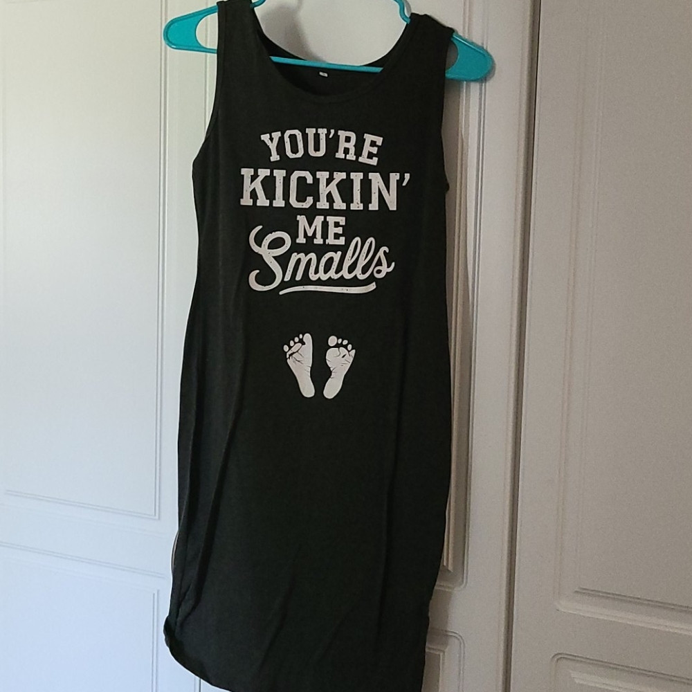 Maternity t shirt dress